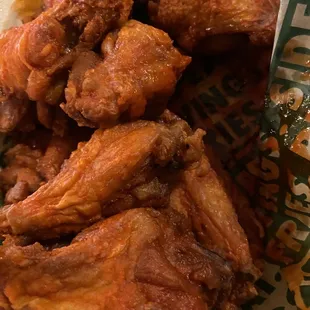 $5.25 Fried Chicken Wings 6 Pcs