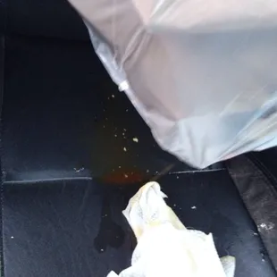 Spills leaks mess
