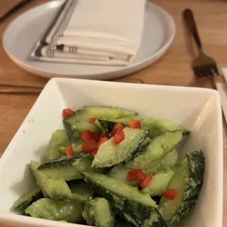 Garlic Cucumber Salad