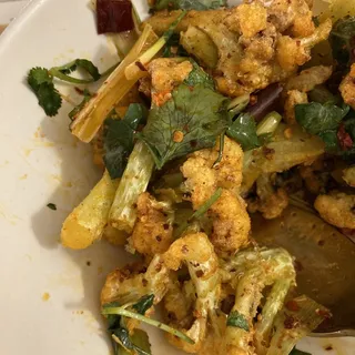 Dry Fried Cauliflower