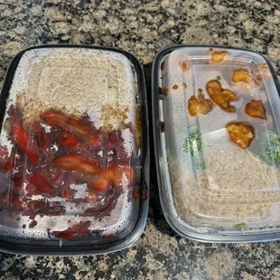 Bar-B-Q Boneless Spare Ribs and General Tso&apos;s Chicken*