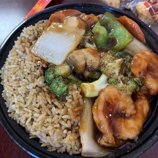 Shrimp w vegetables