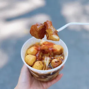 A1. Curry Fish Balls &amp; Rice Rolls