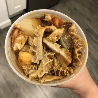 A6. Congee with Pork & Preserved Egg