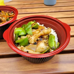 Fish with Black Bean Sauce - Lunch Special