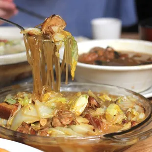 Braised Pork Glass Noodles