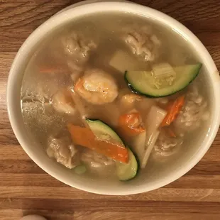 Shrimp Wonton Soup