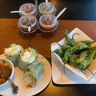 Tofu salad roll