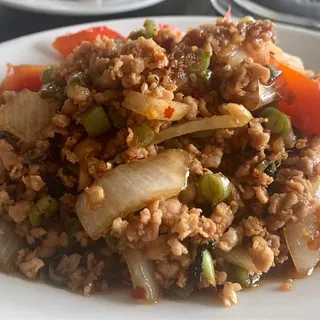 E8. Pad Kra Pao (Thai Style)