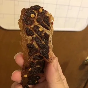 Beautiful Beef Jerky. If you are scared of a little fat it ain&apos;t for you but if you love a party in your mouth, put this meat in your mouth.