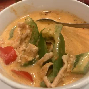 Panang Curry with chicken 2.5 star