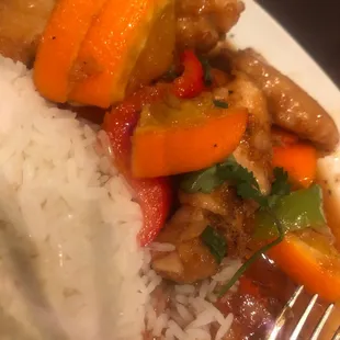 Orange chicken