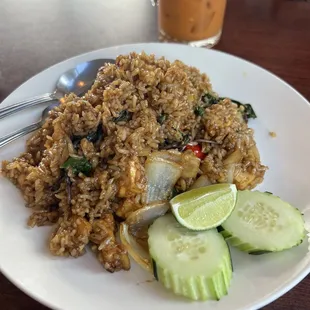 Basil fried rice