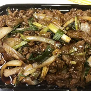 Mongolian beef