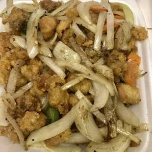 Salt and pepper chicken