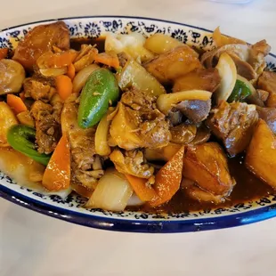 Sauteed Spicy Chicken Noodles