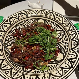 Wok Fried Cumin Duck