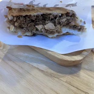 Stewed Pork Burger