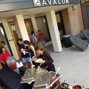 Avalon housing complex in the city of Pasadena.  Tenant appreciation day !!!