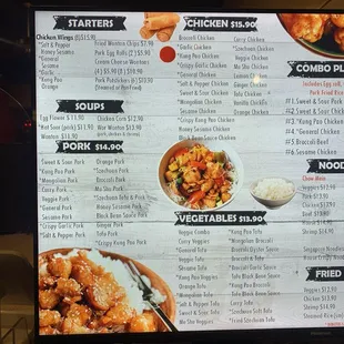 same menu as Del Paso Rd location