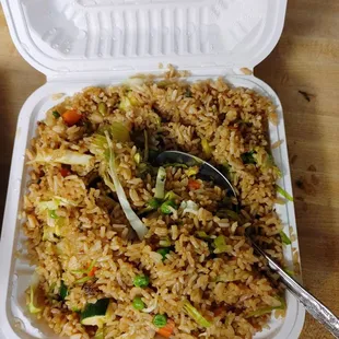 Vegetable fried rice