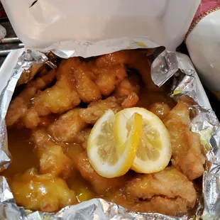 Lemon chicken