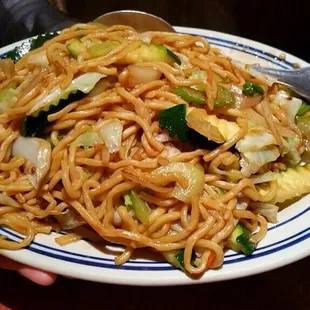 Vegetables chow mein