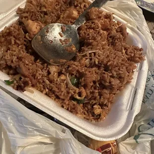 Mala fried rice