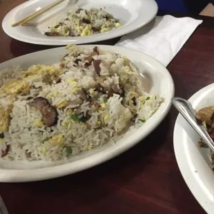 Fried Rice with Chinese Bacon
