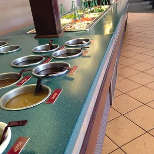 Some sauces....before the madness happens