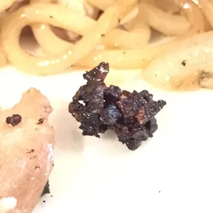 More burnt food