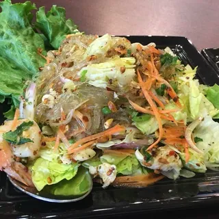 12. Yum Woon Sen Ground Salad