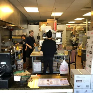 View of the Kitchen from the Dining Area