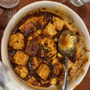 Mapao tofu. It was very good.