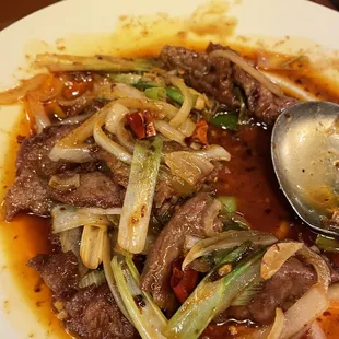 Mongolian Curry Beef