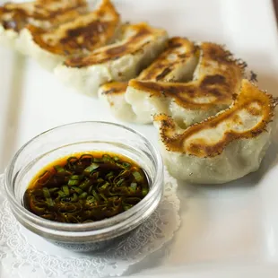 Pot Stickers with Pork and Napa