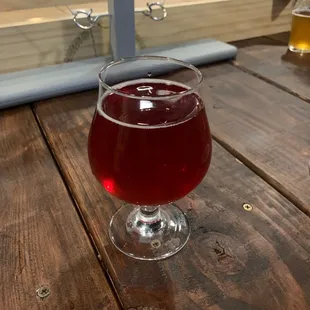 Lake Susan: wild strawberry and hibiscus seltzer