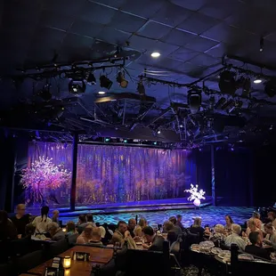 people sitting at tables