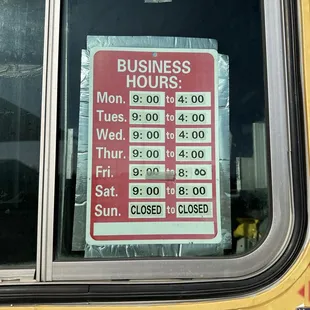Business Hours