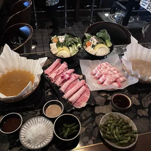 Spicy Pork Broth Soup