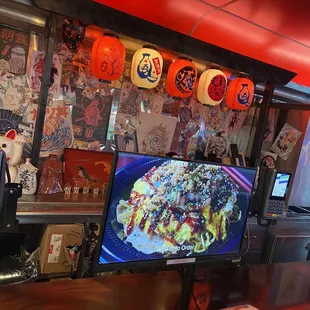 Inside self order station