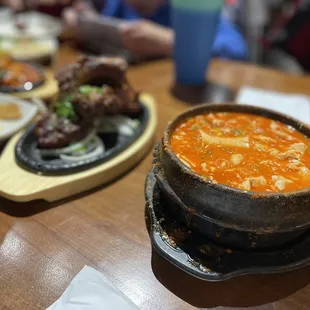 Tofu soup