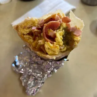 #1 breakfast burrito