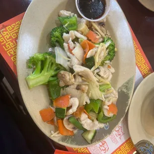 Chicken vegetable mix