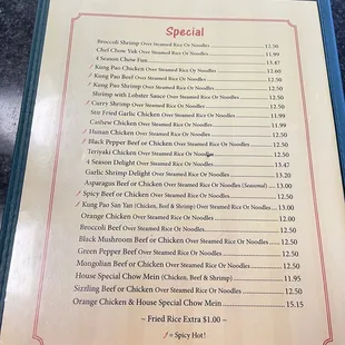 08/15/24- Chan's Special Menu
