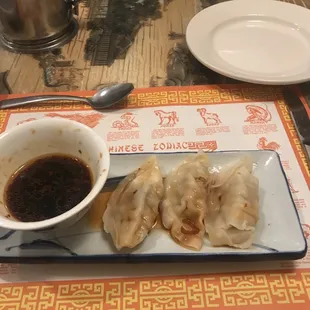 Steamed dumplings I've eat there already before taking pic