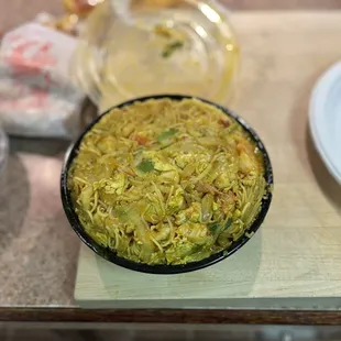 Singapore Rice Noodles! The flavor is amazing, must try!