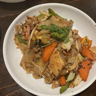 Spicy chicken noodle