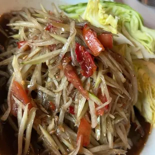 Lao Style Papaya Salad