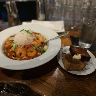 Shrimp &amp; Chicken Gumbo Plate